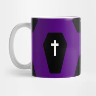 coffins grave halloween gothic Mug